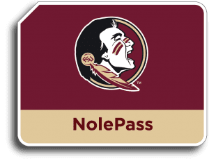 Florida State University NolePass E-PASS sticker