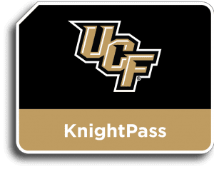 University of Central Florida KnightPass E-PASS sticker