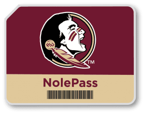 nolepass_barcode Florida State University NolePass E-PASS sticker