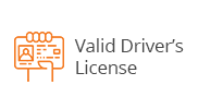 05.28.21+Get E-PASS Page+What You Need Icons+Valid Drivers License