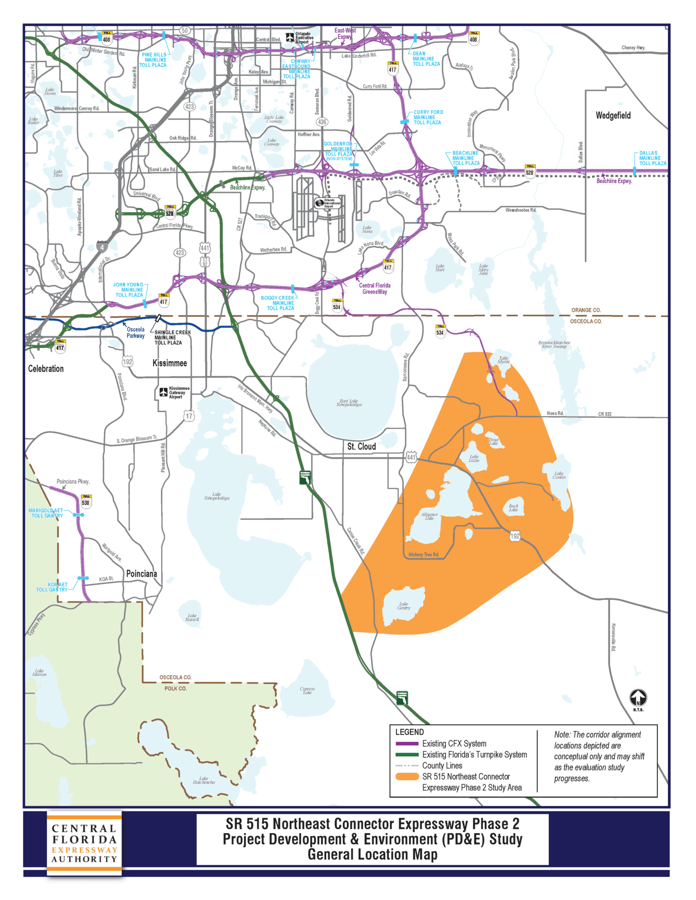 NE Connector Expressway Phase 2 (PDE Study Area) (07-23-2025)
